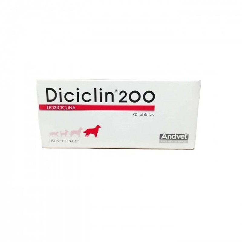 DICICLIN 200 TABLETAS *UNIDAD