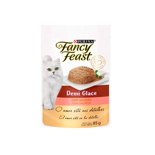 POUCH FANCY FEAST SALMON 85GR