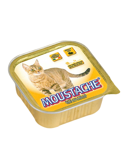 PATE POLLO 100 GR GATOS MOUSTACHE