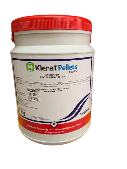 KLERAT PELLETS RATICIDA * 1 KG