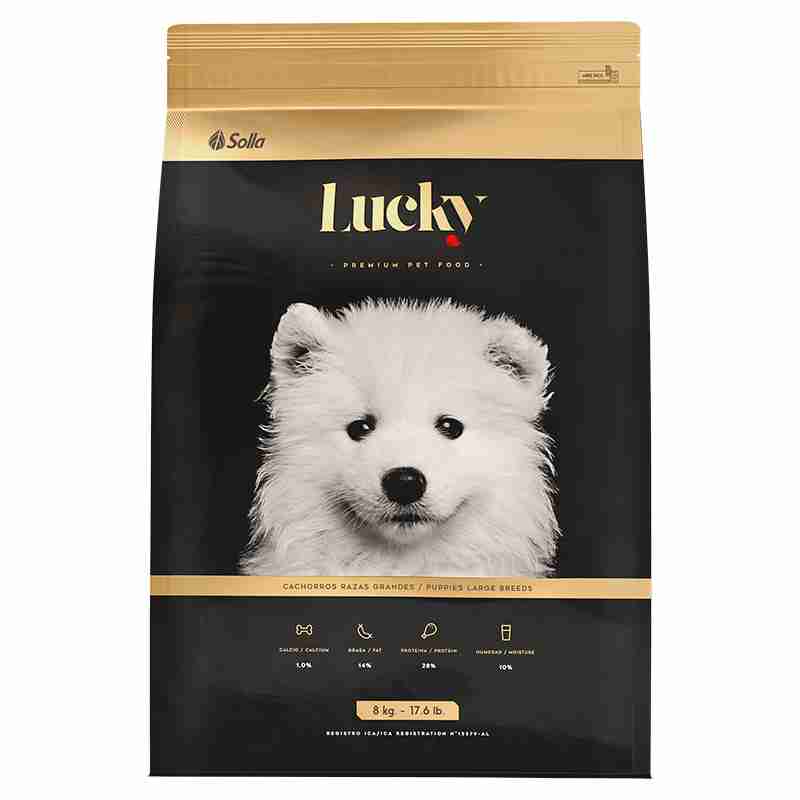 LUCKY CACHORROS RG X 8 KG