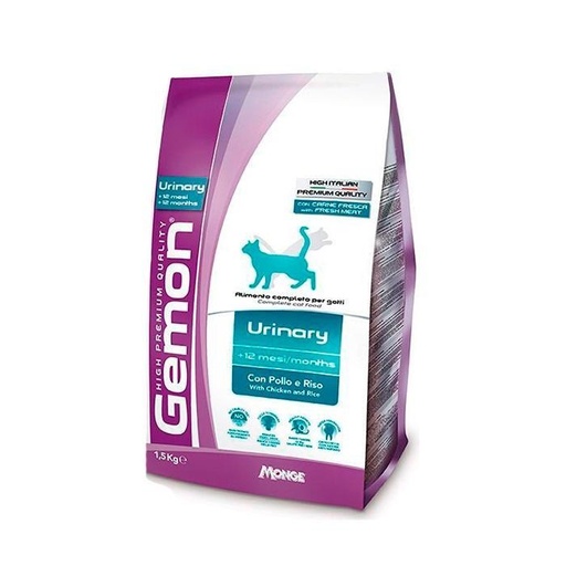 [PSGA018] GEMON CAT URINARY CHICKEN AND RICE X 1.5 KG