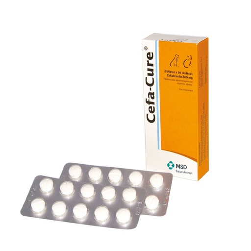 CEFA-CURE 200MG TABLETAS *20 UNIDADES