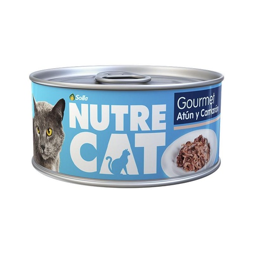 [40002] NUTRECAT GOURMET ATUN Y CAMARON 85 G
