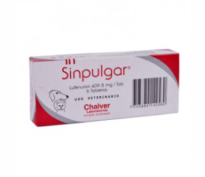 SINPULGAR CAJA 409.8 MG PERROS DE 20 - 40 KG