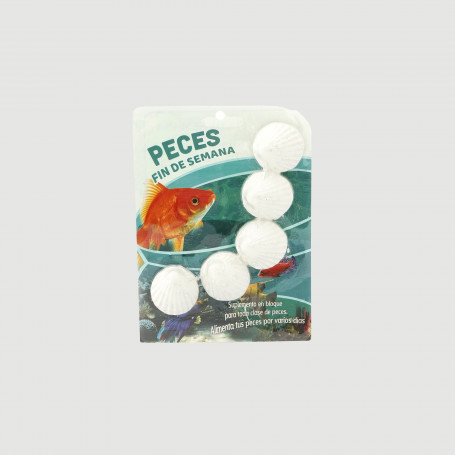 ALIMENTO PECES FIN DE SEMANA X 15 GR