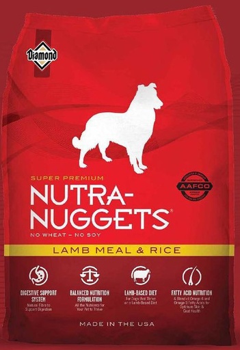 [NUTRANUGGETS CORDERO] NUTRANUGGETS CORDERO 7,5 KG