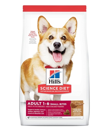 [11002026] HILLS PERRO ADULT CORDERO 4,5LB
