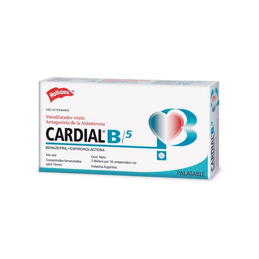 [11201011] CARDIAL B 5MG 20COMP