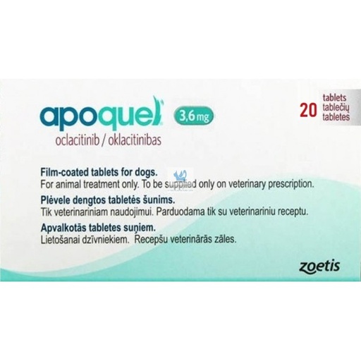 [13401027] APOQUEL  3,6 Mg 20 TAB