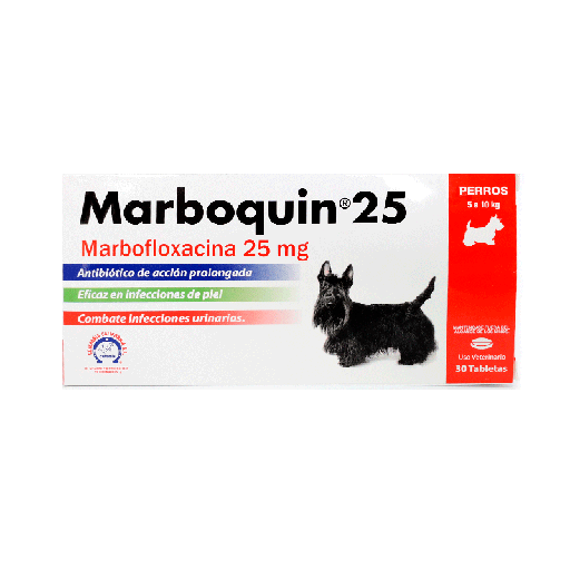 MARBOQUIN 25MG CAJA X 30TAB