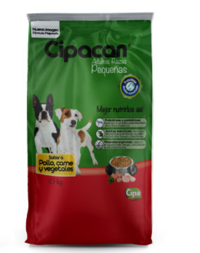 [50308] CIPACAN CROQUETAS RAZAS PEQUEÑAS X 10KG