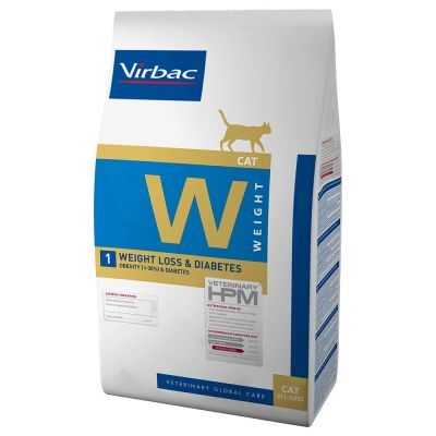 VIRBAC CAT WEIGHT LOSS&DIABE-W1 *1.5 KG