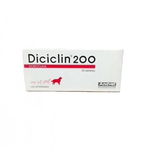 [7704614010280] DICICLIN 200 TABLETAS *UNIDAD