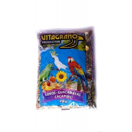 ALIMENTO PARA LOROS GUACAMAYAS *250 GR
