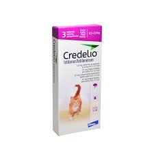 CREDELIO GATO HASTA 2KG TAB 12 MG CAJA *3 UNIDADES