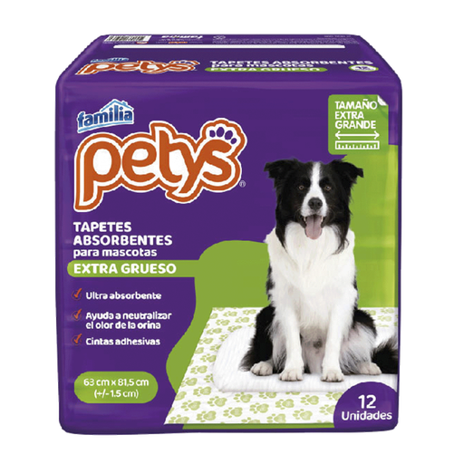 TAPETE EXTRAGRESO PETYS * 12 UN