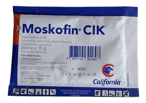 MOSKOFIN * 15 GR
