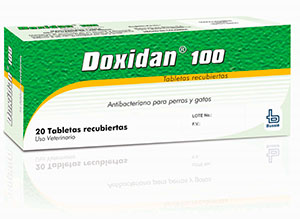 DOXIDAN X 100 MG CAJA * 20 TB