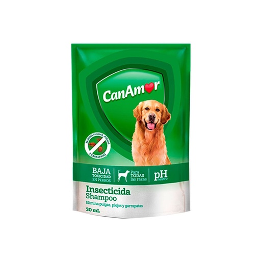 [5098] CHAMPU CANAMOR ANTIPULGAS PERRO X 30 ML