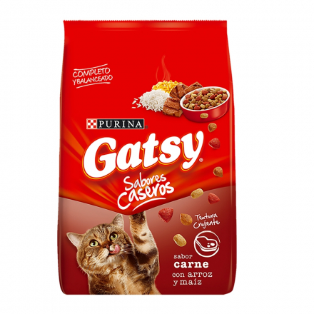 GATSY CARNE, ARROZ Y MAIZ * 17 KG