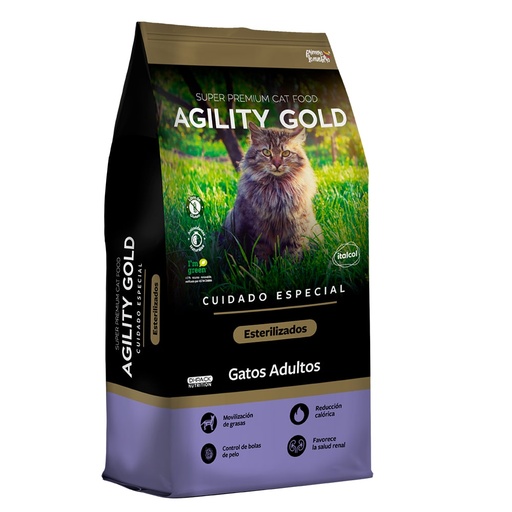 [150737] AGILITY GOLD GATOS ESTERILIZADOS X 1.5 KG