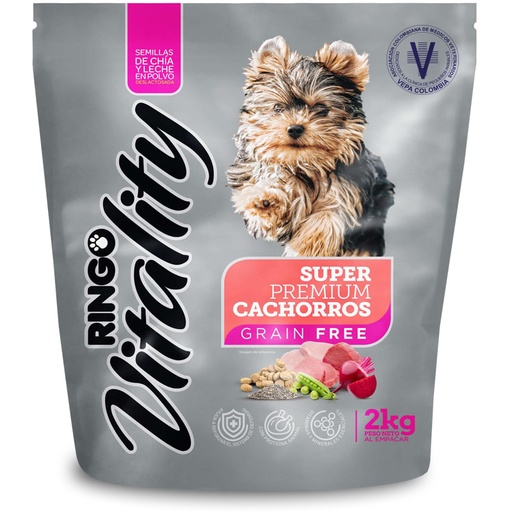 [526108] RINGO VITALITY CACHORROS X 8 KG