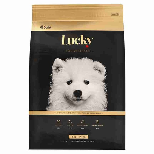 [31716] LUCKY CACHORROS RG X 8 KG